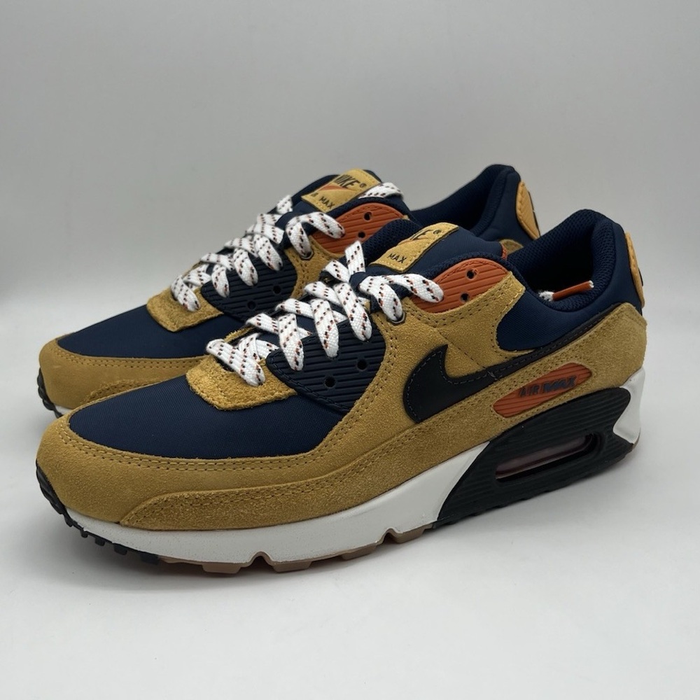 Nike Men's Blue and BuckTan Sneakers